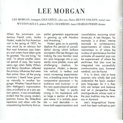 Lee Morgan : Volume 3 (CD, Album, RE, RM)