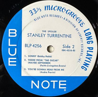 Stanley Turrentine : The Spoiler (LP, Album, Mono)