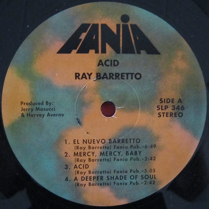 Ray Barretto : Acid (LP, Album, RE)