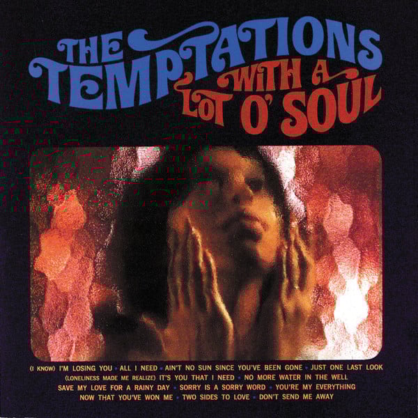The Temptations : With A Lot O' Soul (CD, Album, RE, RM)
