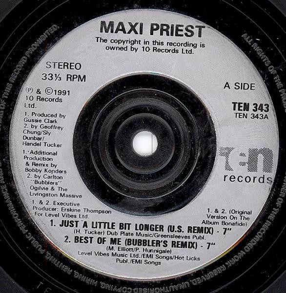 Maxi Priest : The Maxi Priest E.P (7", EP)