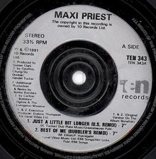 Maxi Priest : The Maxi Priest E.P (7", EP)