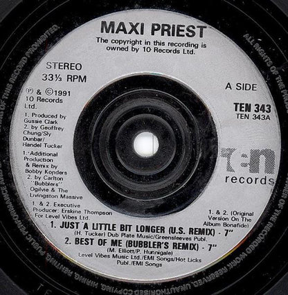 Maxi Priest : The Maxi Priest E.P (7", EP)