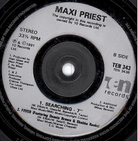 Maxi Priest : The Maxi Priest E.P (7", EP)