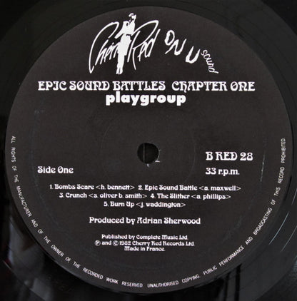 Playgroup (3) : Epic Sound Battles Chapter One (LP, Album, Bar)