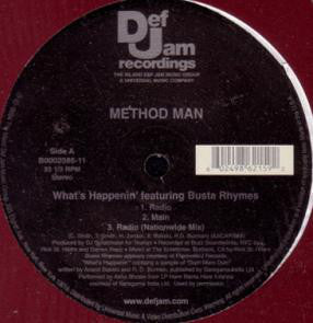 Method Man : What's Happenin' (12")