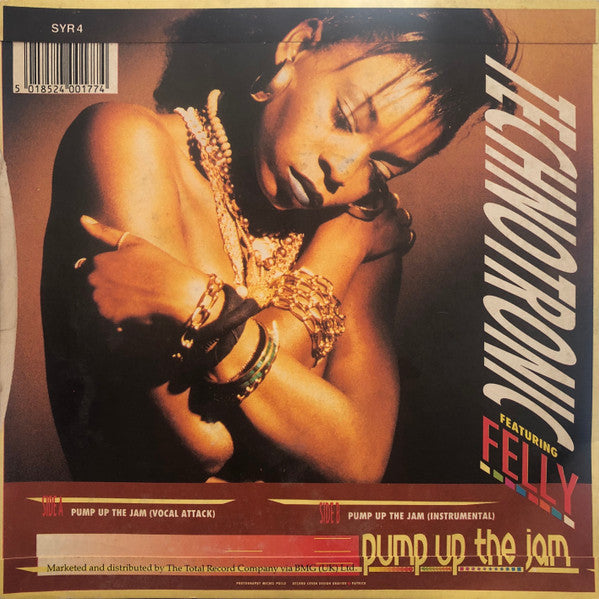 Technotronic Featuring Felly : Pump Up The Jam (7", Single, Pap)