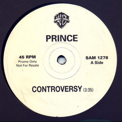 Prince : Controversy (12", Single, Promo)