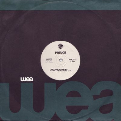 Prince : Controversy (12", Single, Promo)