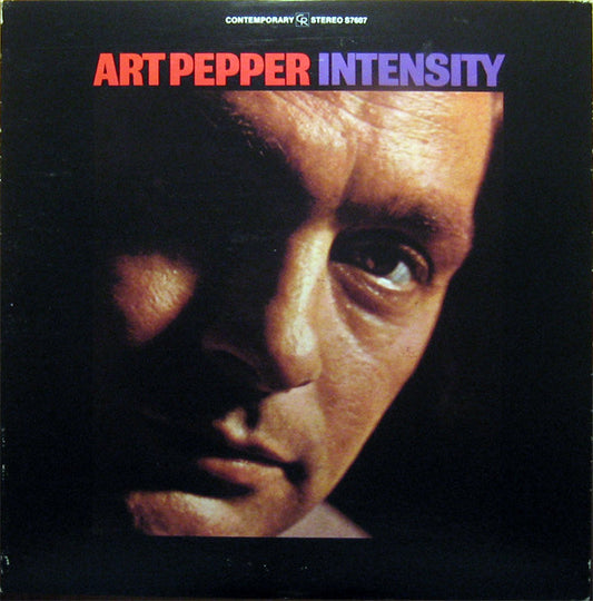 Art Pepper : Intensity (LP, Album, RP)
