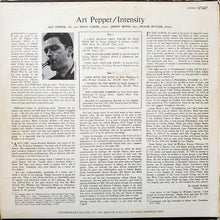 Art Pepper : Intensity (LP, Album, RP)
