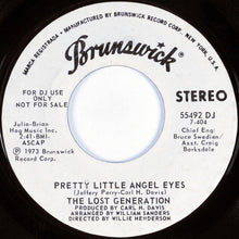 The Lost Generation : Pretty Little Angel Eyes / You Only Get Out Of Love (What You Put In) (7", Promo)