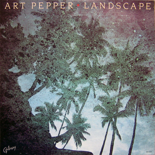 Art Pepper : Landscape (LP, Album)