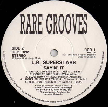 Superstars (3) : Sayin' It (LP, Album)