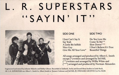 Superstars (3) : Sayin' It (LP, Album)