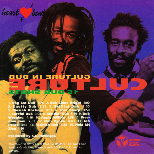 Culture : Culture In Dub - 15 Dub Shots (CD, Comp)
