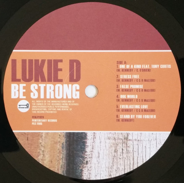 Lukie D : Be Strong (LP, Album)