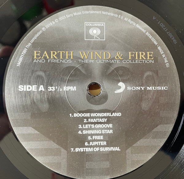 Earth, Wind & Fire : Their Ultimate Collection (LP, Comp, RE)