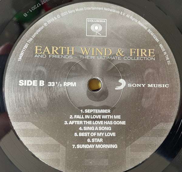 Earth, Wind & Fire : Their Ultimate Collection (LP, Comp, RE)