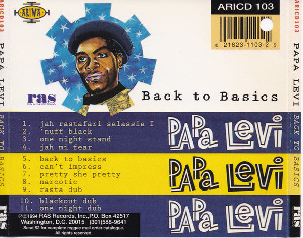 Papa Levi : Back To Basics (CD, Album)