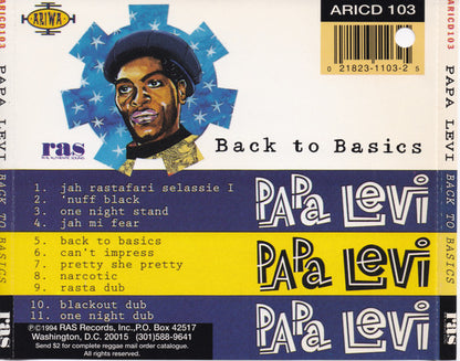 Papa Levi : Back To Basics (CD, Album)