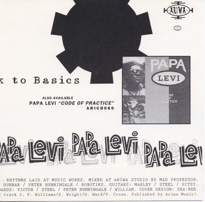 Papa Levi : Back To Basics (CD, Album)