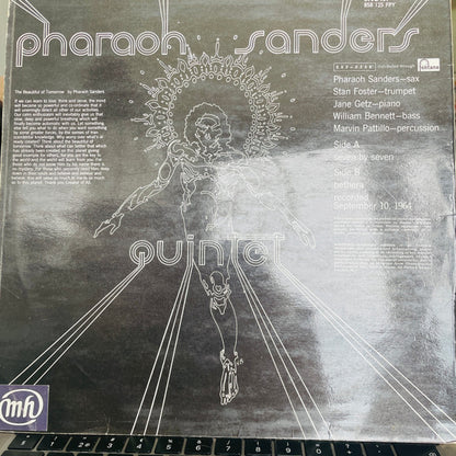 Pharoah Sanders Quintet : Pharaoh Sanders Quintet (LP, Album)