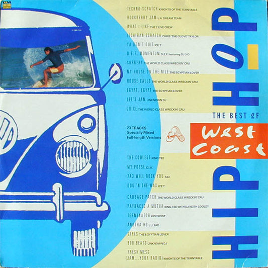 Various : The Best Of West Coast Hip Hop (LP, Comp, Mixed)