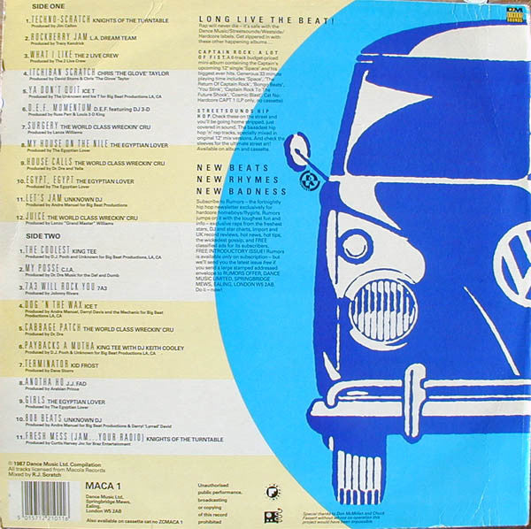 Various : The Best Of West Coast Hip Hop (LP, Comp, Mixed)