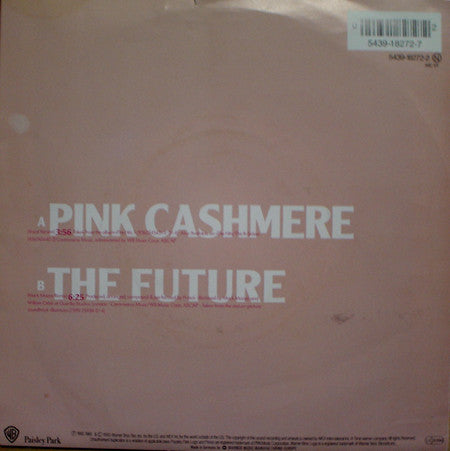Prince : Pink Cashmere (7", Single, Sma)