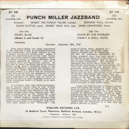 Punch Miller Jazzband : Punch Miller Jazzband (7", EP)