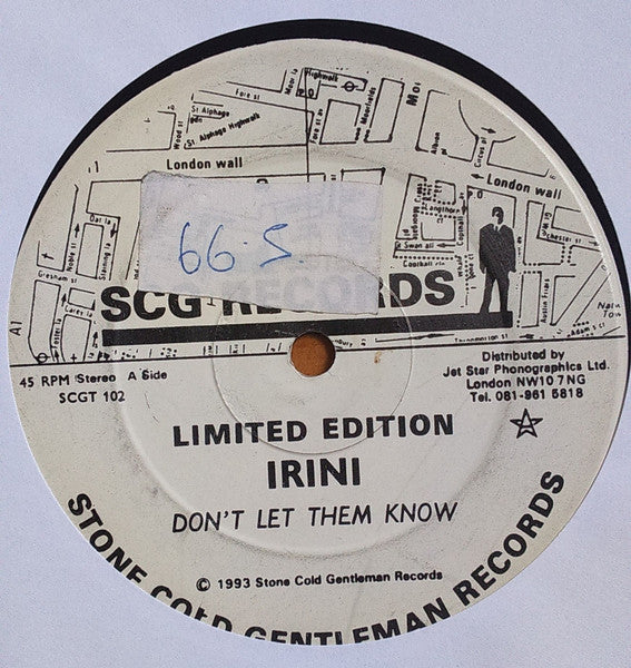 Irini : Don't Let Them Know (12", Ltd)