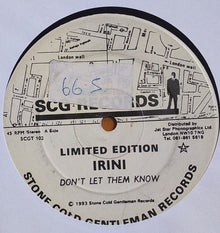 Irini : Don't Let Them Know (12", Ltd)