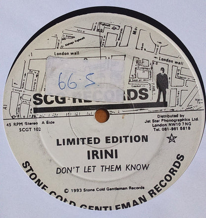 Irini : Don't Let Them Know (12", Ltd)