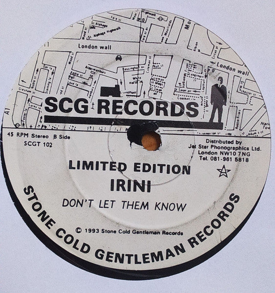Irini : Don't Let Them Know (12", Ltd)