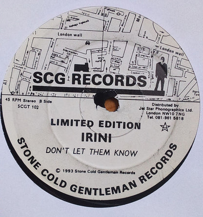 Irini : Don't Let Them Know (12", Ltd)
