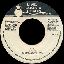 Barrington Levy : M 16 (7")