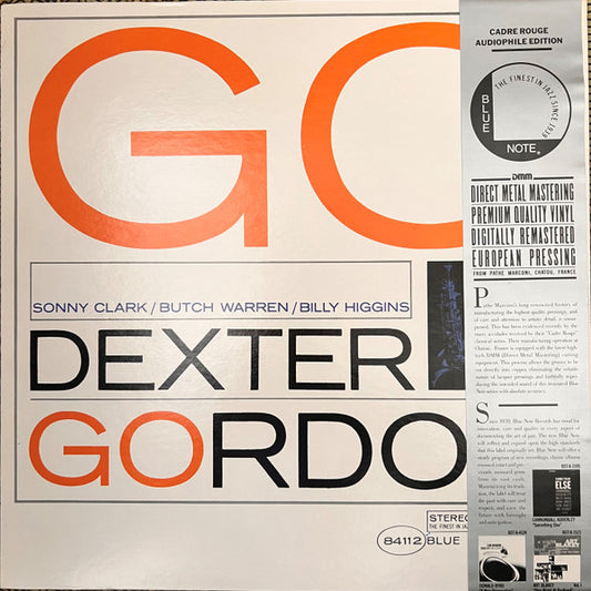 Dexter Gordon : Go! (LP, Album, RE, RM)