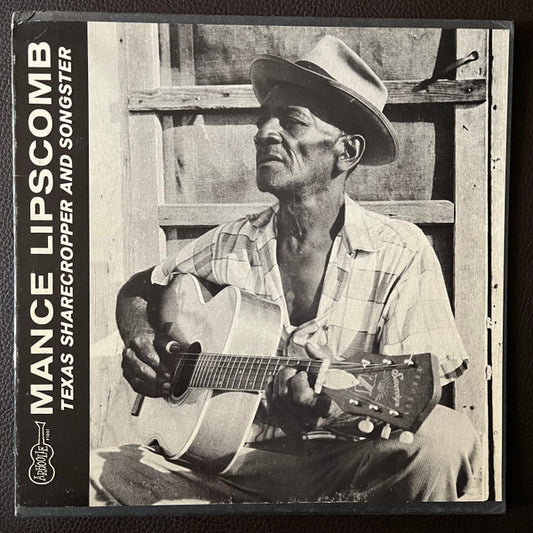 Mance Lipscomb : Texas Sharecropper And Songster (LP, Album)