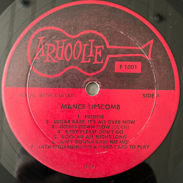 Mance Lipscomb : Texas Sharecropper And Songster (LP, Album)