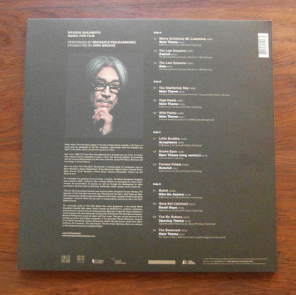 Ryuichi Sakamoto, Brussels Philharmonic Conducted By Dirk Brossé : Music For Film (2xLP, Album, RE, Gat)