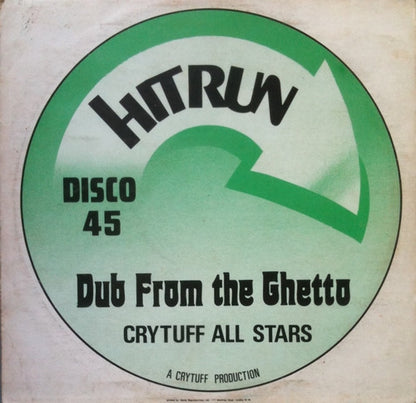 Bim Sherman Feat. Jah Buzz / The Cry Tuff All Stars : Love Jah Only / Dub From The Ghetto (12")