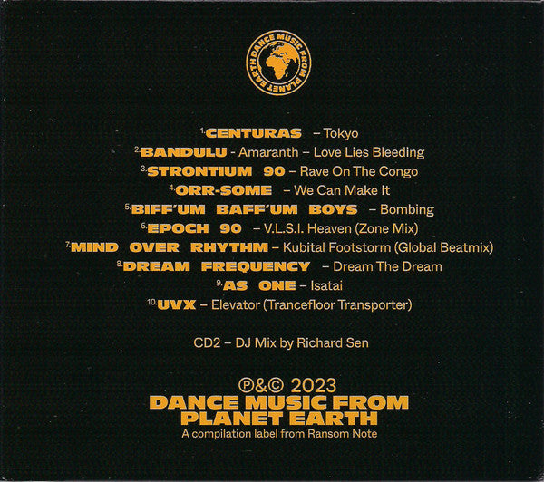 Richard Sen : Dream The Dream (UK Techno, House And Breakbeat 1990-1994) (CD, Comp + CD, Mixed)