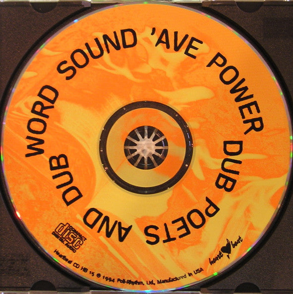 Various : Word Sound 'Ave Power : Dub Poets And Dub (CD, Comp, RE)