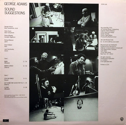 George Adams : Sound Suggestions (LP, Album)