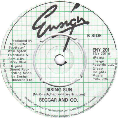 Beggar & Co. : (Somebody) Help Me Out (7", Single, Kno)