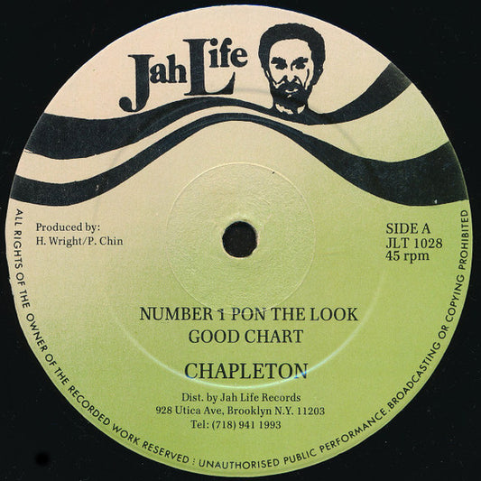 Capleton / Chicken Hawk (2) : Number 1 Pon The Look Good Chart / Hawk De Pon The Mike (12")