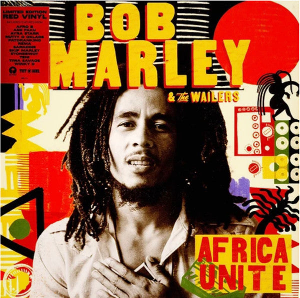 Bob Marley & The Wailers : Africa Unite  (LP, Album, Ltd, Red)