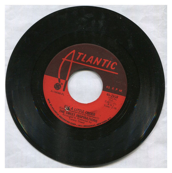 The Sweet Inspirations : Sweets For My Sweet (7")