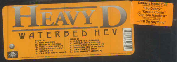 Heavy D : Waterbed Hev (LP, Album)